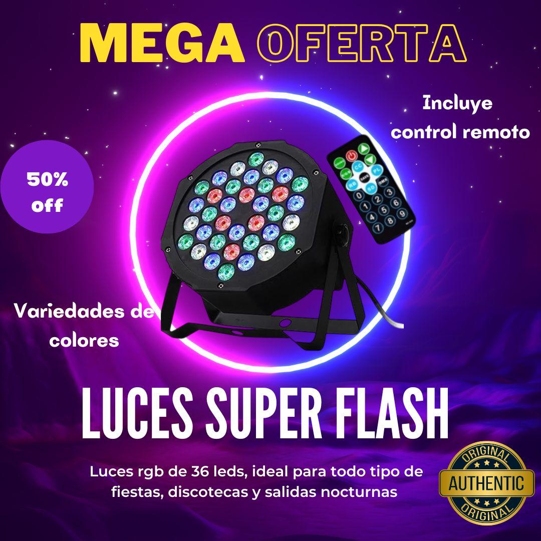 REFLECTOR PROFESIONAL PARA FIESTAS 36 LED RGB