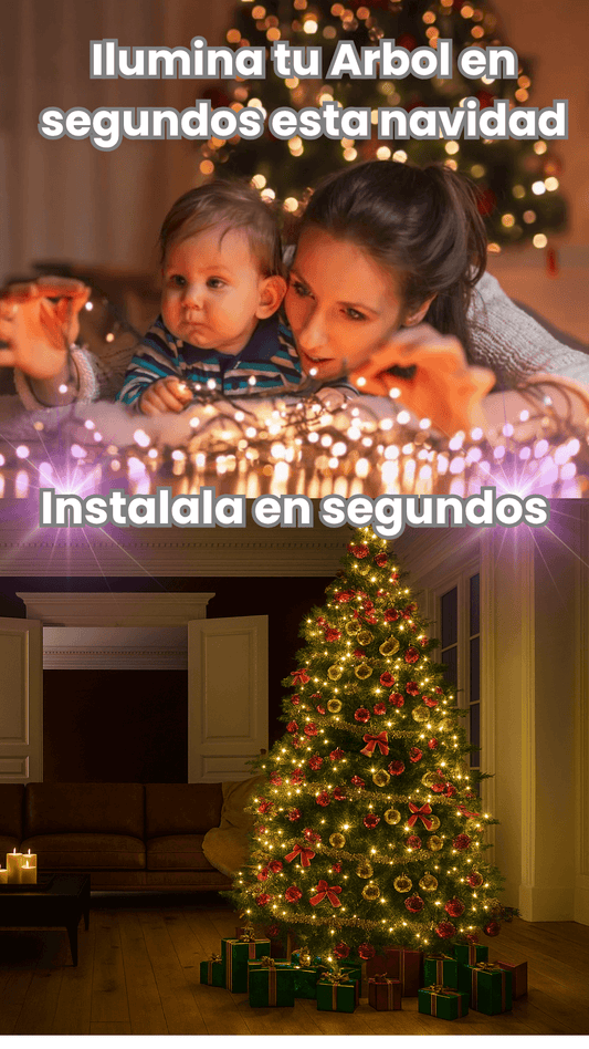 Cascada LED decorativa Grano de Arroz|°