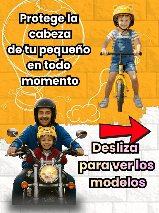 Casco para niño Resistente a los golpes°|