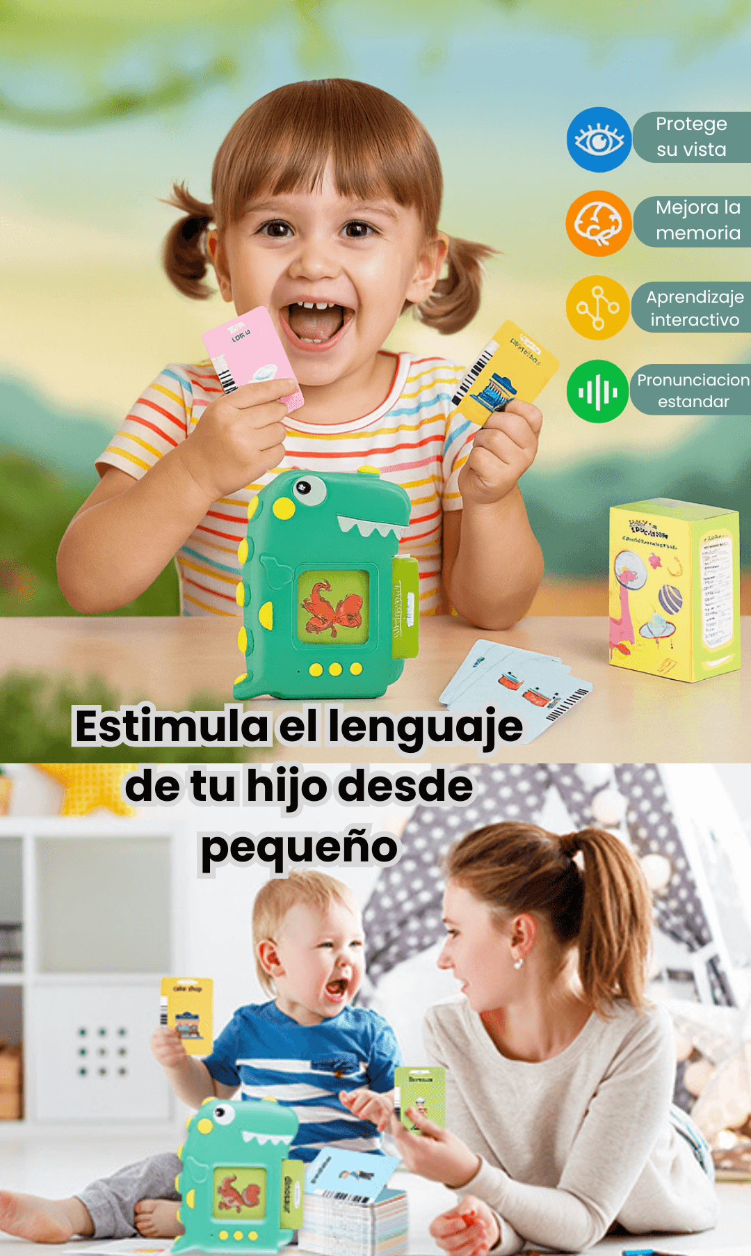 Traductor para aprendizaje de niños 224 palabras