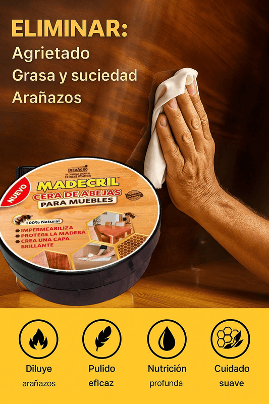 CERA DE ABEJA RESTAURADORA MULTIUSO CERTIFICADA|°