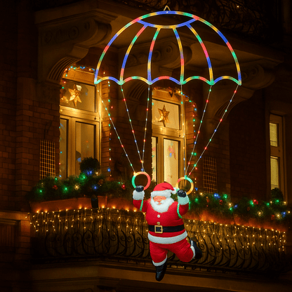 SANTA VOLADOR MAGICO LED DE 80cm |°
