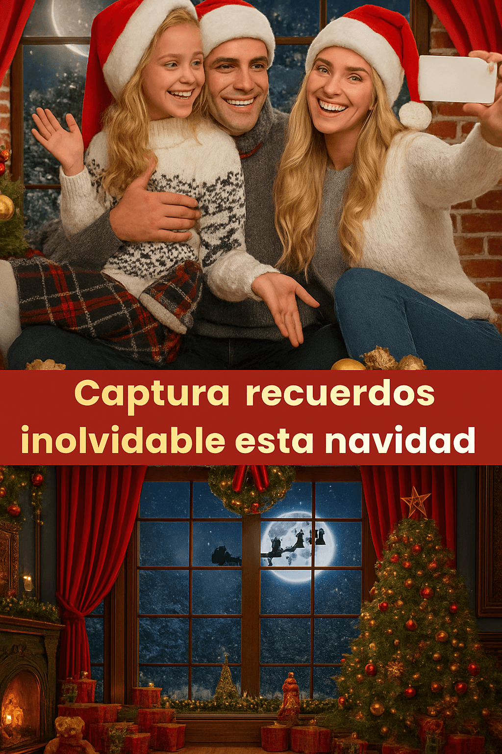 Telón Fotográfico “Navidad Perfecta”™