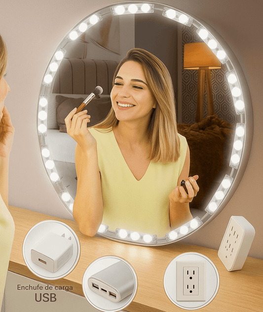 10 BARRAS DE LUZ LED PARA ESPEJO CERTIFICADA |°