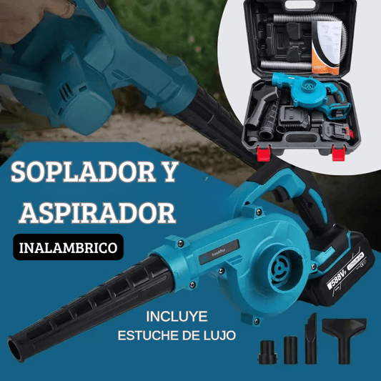 SOPLADOR Y ASPIRADOR INALAMBRICO CERTIFICADO|°