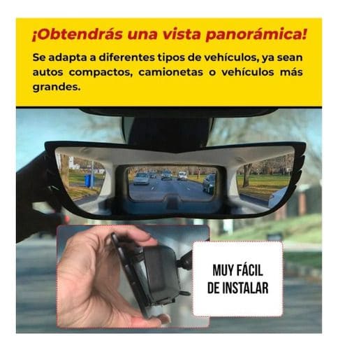 ESPEJO RETROVISOR DETECTOR DE PUNTOS CIEGOS🚘