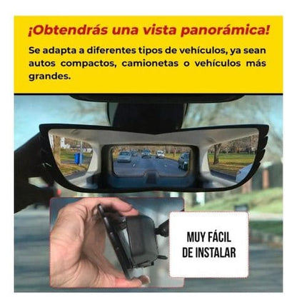 ESPEJO RETROVISOR DETECTOR DE PUNTOS CIEGOS🚘