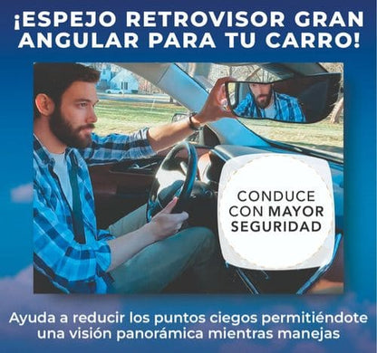ESPEJO RETROVISOR DETECTOR DE PUNTOS CIEGOS🚘