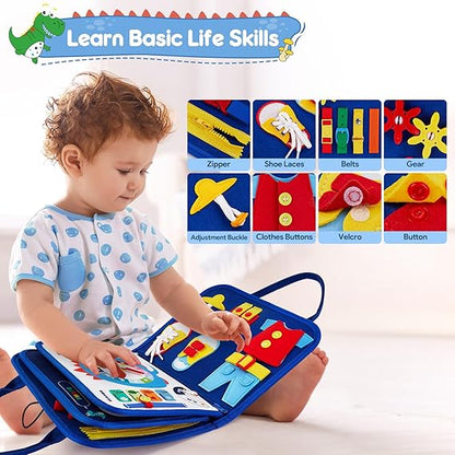 Libro Sensorial de Actividades Juguete - Educativos