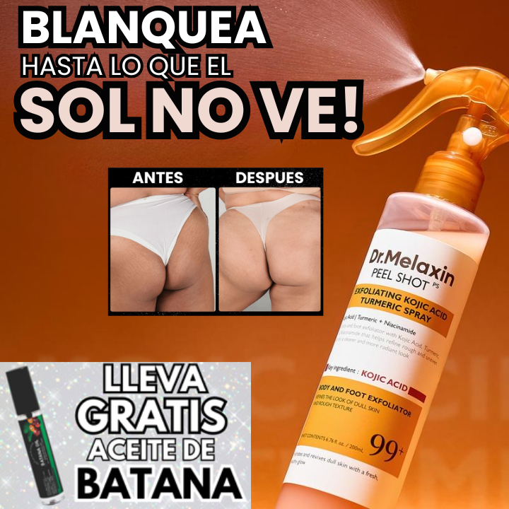 Exfoliante y Aclarante Dr. Peel Shot| Resultados acelerados