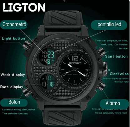 RELOJ LIGTON EXCLUSIVO