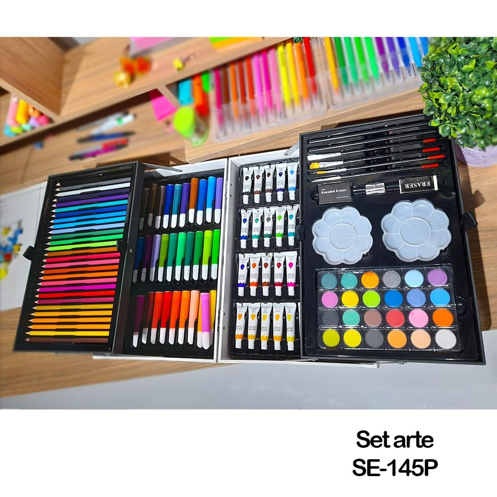 MALETA CREATIVA DE 145 HERRAMIENTAS MasterArt|°