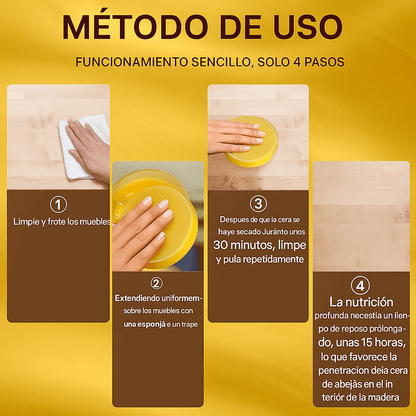 CERA DE ABEJA RESTAURADORA MULTIUSO CERTIFICADA|°