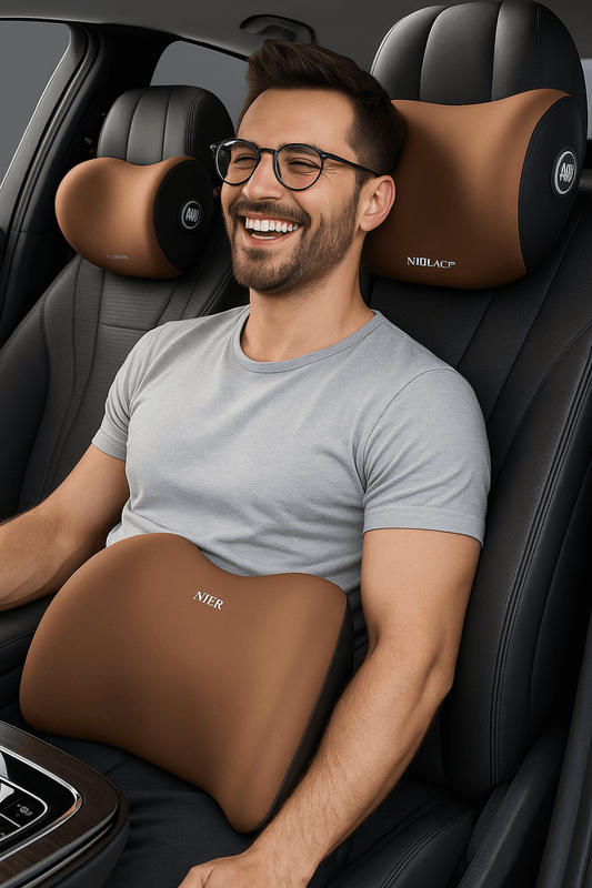 ALMOHADA ORTOPEDICA LUMBAR Y DE CUELLO  MEDICADA|°