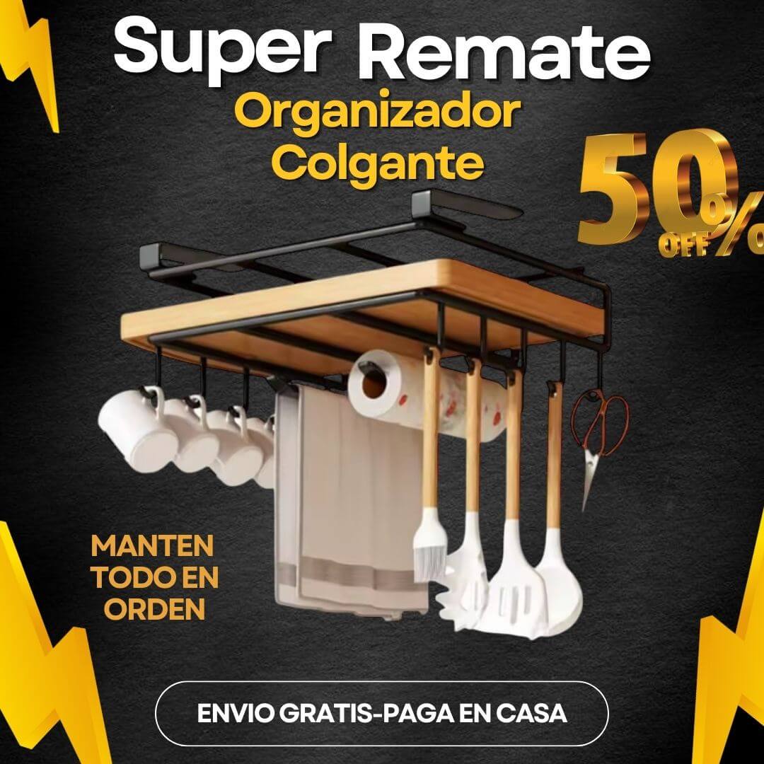 EspacioMax®️ Organizador Multifuncional Colgante°|