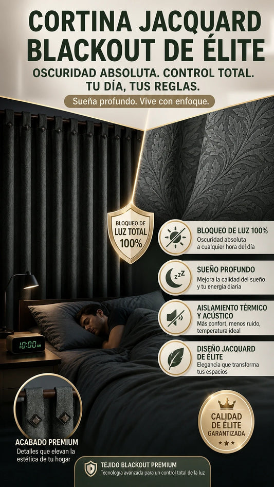 CORTINA JACQUARD PREMIUM