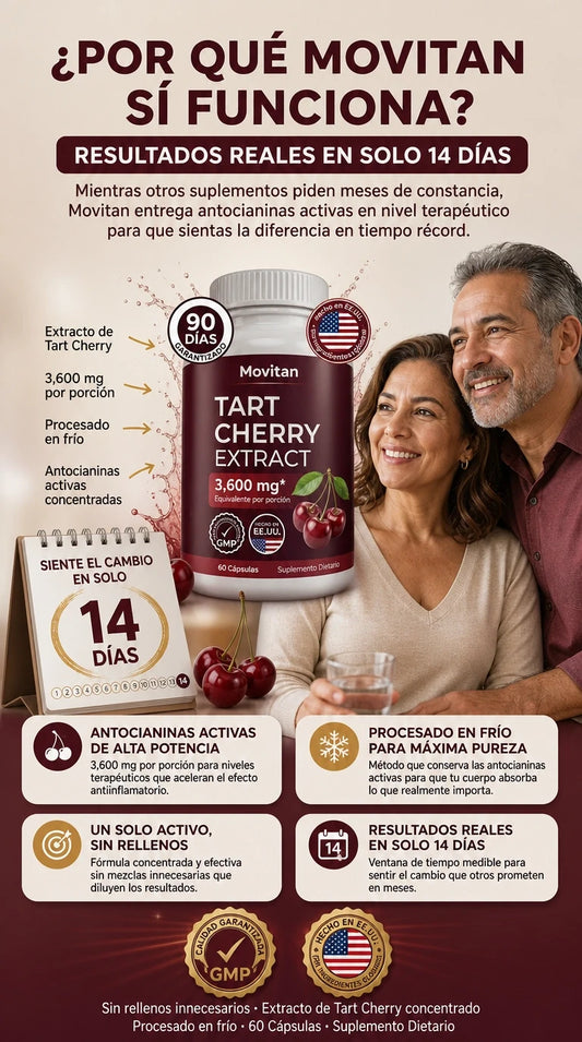 EXTRACTO DE CEREZA ACIDA-60 CAPSULAS