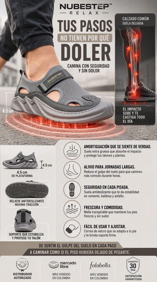 SANDALIAS NUBESTEP RELAX